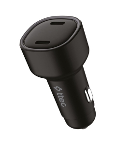 Ttec SmartCharger Duo PD 60W Car Fast Charger USB-C+USB-C Black 2CKP03S