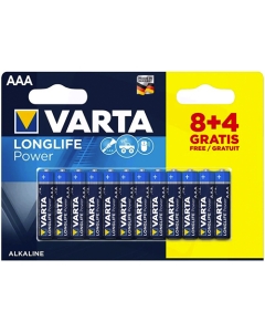 Varta Longlife Power 8+4 AAA (4008496659203)