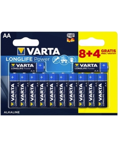 Varta Long Life Power 8+4 AA (4008496659234)