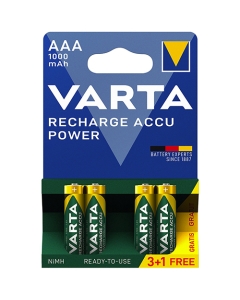 Varta Recharge ACCU Power 4 AAA 1000 mAh (4008496773862)
