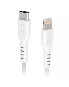 SBS Ligthning To Type C Cable MFI Lenght 1m White (TECABLELIGTC1W)