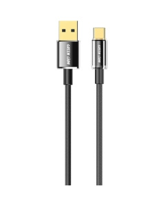 Green Lion USB-A to USB-C touch Cable 1m 3A Black - GNTPTGHATCBK