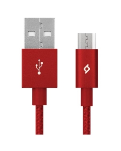 Ttec AlumiCable USB-A - Micro USB 1.2m Red 2DK11K