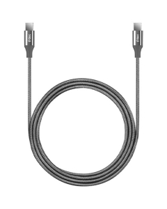 Ttec AlumiCable USB-C - USB-C 65W PD/QC Fast Charging Cable 3m Space Gray 2DK52UG