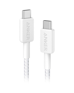 Anker 322 USB-C to USB-C 6ft White A81F6H21