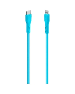 Ttec USB-C to Lightning Charge/Data Cable 120cm Neon Blue 2DK60NM