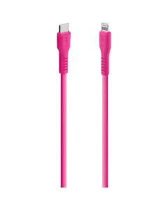 Ttec USB-C to Lightning Charge/Data Cable 120cm Neon Pink 2DK60NP