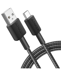 Anker 322 USB-A to USB-C 3ft Braided Black A81H5G11