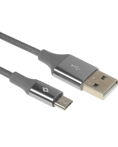 Ttec Alumicable Micro USB Charge/Data Mini Cable Space Gray 30cm 2DK25UG