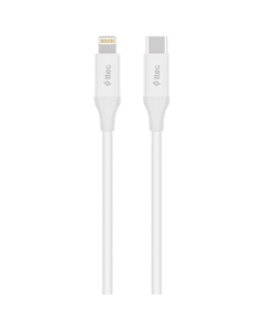 Ttec USB-C-Lightning Charge/Data Cable 150cm White 2DK40B
