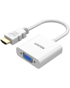 Unitek Y-6333C01 HDMI to VGA White