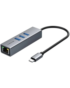 CABLETIME Hub with Gigabit Ethernet Gray (CT-CMLU3-AG)