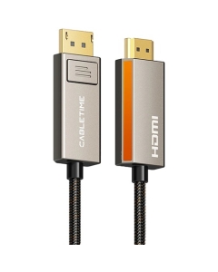 CABLETIME Displayport to HDMI 8K/60Hz 2m Black (CT-DMHD8K-ZG2)