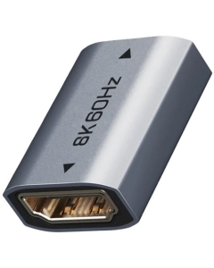 CABLETIME HDMI Adapter 8K/60HZ Aluminium Silver (CT-HEF8K-AG)
