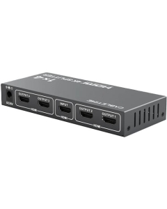CABLETIME 4K/30HZ 1-IN-4-out HDMI Spliter Black (CT-HSP4K14-FG)