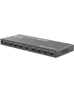 CABLETIME 4K/30HZ 1-in-8-out HDMI Spliter Black (CT-HSP4K18-FG)