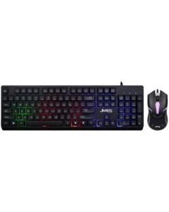 Jedel GK106 Combo Set RGB Keyboard 1.5m 3D Optical Mouse 1.35m