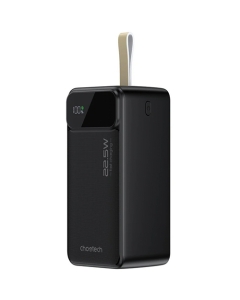 Choetech B728 PD22.5W Dual USB-A+Type-C Power Bank 10000mah Digital Screen