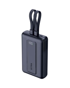 ECTRA Dual Power Bank 20000mah Black