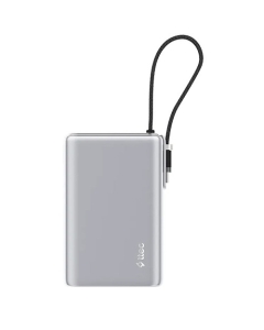 Ttec Recharger Pro Max TFT 20000mah PD 65W Power Bank with Built-in USB-C Cable