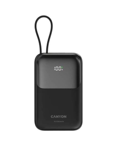 Canyon OnPower 101 Built-in Cable 10000mAh 22.5W Power bank Black CNS-CPB101BL