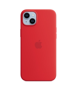 iPhone 14 Plus Silicone case with MagSafe Product Red Model A2911