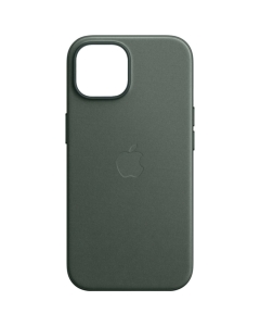 iPhone 15 FineWoven Case with MagSafe - Evergreen (MT3J3ZM/A)