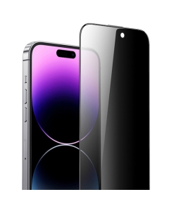 Green Lion 9H Steve Privacy Screen Protector For iPhone 15 Pro Max - Black GN9HSPY15PMBK