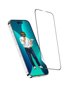 Green Lion 9H Steve Glass Strong Full Screen Protector For iPhone 13/13 Pro/14 (6.1) - Clear GN9HSGL14