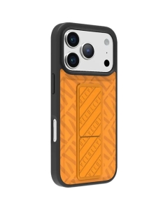 Levelo Morphix Cuero Gripstand Case for iPhone 17 Pro Sunrise Orange LVLMRPCGCIP17PSORG