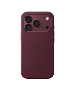 iPhone 18 Pro Silicone Case with Magsafe - Burgundy