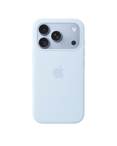 iPhone 18 Pro Silicone Case with Magsafe - Crisp Blue