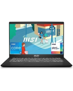 MSI Modern 14 C13M, I5-1335U, 16GB, 512GB, Black