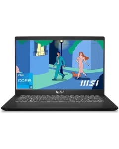 MSI Modern 14 C13M, Raptor Lake I5-1335U, 16GB, 512GB, Black (9S7-14J112-1421)