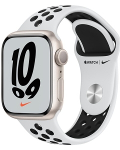 Apple Watch Nike 7 41MM Starlight Pure Platinium MKN33GK/A