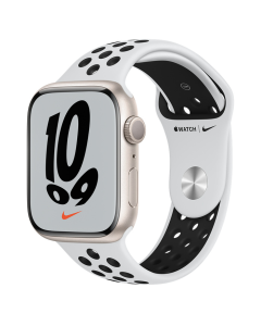 Apple Watch Nike 7 45 mm Starlight Pure Platinium MKNA3GK/A 