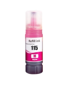 Epson L8160/L8180 115 Ecotank Magenta Ink Bottle (C13T07D34A)