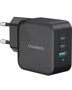 Choetech PD8005 100W Dual C + Single A Charger Black
