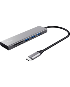 Trust Halyx Fast USB-C Hub & Card Reader