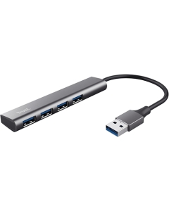 Trust Halyx 4 Port USB 3.2 Gen1 Hub Gray