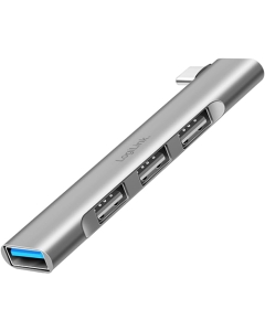 Logilink UA0437 Ultraslim 4-port 18W Aluminum