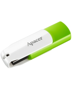 Apacer 64GB USB 2.0 Green/White AP64GAH335G-1
