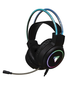 Jedel GH563 Static RGB Lighting Gaming Headset 20hz-20khz 3.5+USB 2.1m Black