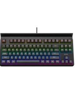 Noxo Specter Mechanical Rainbow Backlit Gaming Keyboard Blue Switch Black (01970)