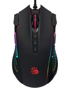 A4TECH BLOODY J90S 2-FIRE RGB GAMING MOUSE STONE BLACK (13045)