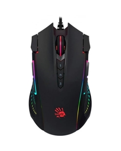 A4Tech Bloody J90S 2-Fire RGB Gaming Mouse Stone Black (13045)