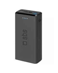 SBS Powerbank 20.000 Mah 2 USB 2.1 A Black (TTBB20000FASTK)