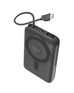 Ttec Recharger M LCD 10000mAh Magesafe comp PD20W Power Bank With USB-C and Stand Black 2BB230GR