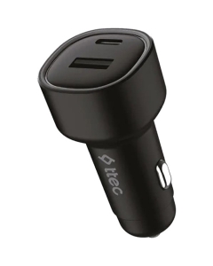 Ttec SmartCharger Duo 83W Car Fast Charger USB-C+USB-A