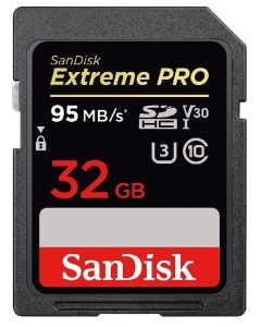 Sandisk Extreme Pro 32GB V30 4K / SDSDXXG-032G-GN4IN